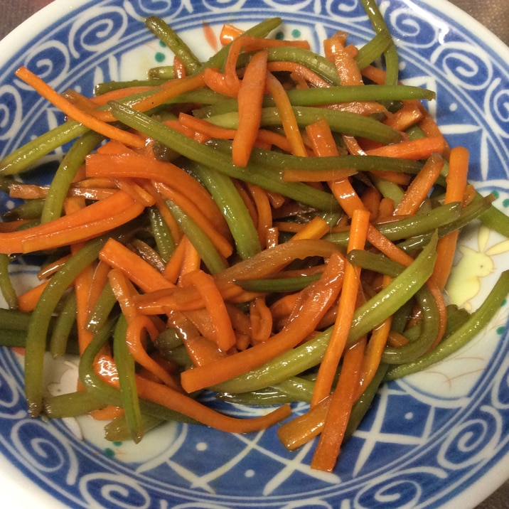 さつま芋本体より栄養！芋づるのきんぴら